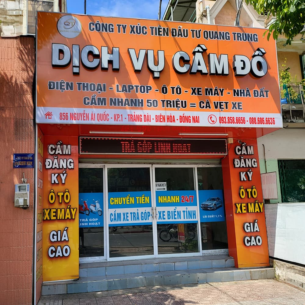 Tổng Hợp 70+ Mẫu Bảng Hiệu Cầm Đồ Đẹp Bất Ngờ