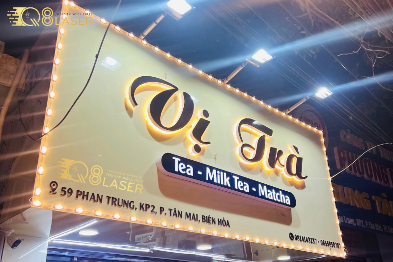 Thi Công Bảng Hiệu Quán Ăn Chuyên Nghiệp, Thu Hút Khách Ngay Từ Cái Nhìn Đầu Tiên
